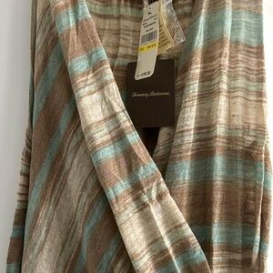Tommy Bahama Striped Dress in Blue and Brown
